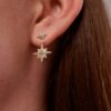 Tutti & Co Nightfall Earrings Gold (EA629G)