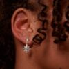 Tutti & Co Nightfall Earrings Silver (EA629S) - Image 2