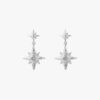 Tutti & Co Nightfall Earrings Silver (EA629S)