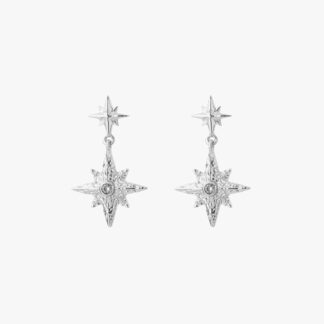 Tutti & Co Nightfall Earrings Silver (EA629S)