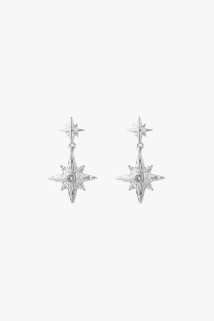 Tutti & Co Nightfall Earrings Silver (EA629S)