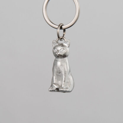 Lancaster & Gibbings Pewter Key Cat