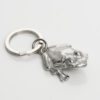 Lancaster & Gibbings Pewter Key Frog