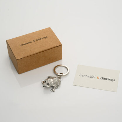 Lancaster & Gibbings Pewter Key Frog - Image 5