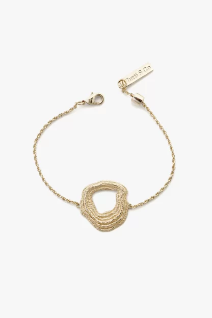 Tutti & Co Drift Bracelet Gold - Image 2
