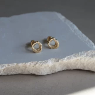 Tutti & Co Drift Earrings Gold