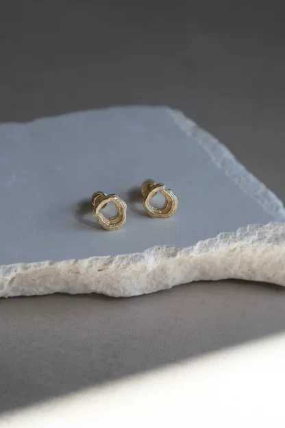 Tutti & Co Drift Earrings Gold