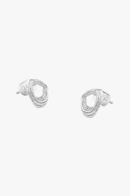Tutti & Co Drift Earrings Silver - Image 2