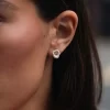 Tutti & Co Drift Earrings Silver