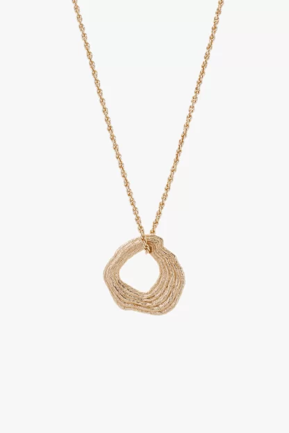 Tutti & Co Drift Necklace Gold - Image 2