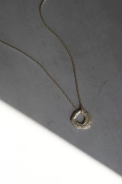 Tutti & Co Drift Necklace Gold