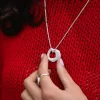 Tutti & Co Drift Necklace Silver
