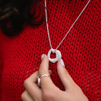 Tutti & Co Drift Necklace Silver