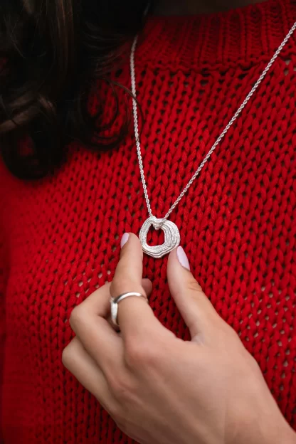 Tutti & Co Drift Necklace Silver