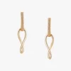 Tutti & Co Echo Earrings Gold - Image 3