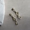 Tutti & Co Echo Earrings Gold