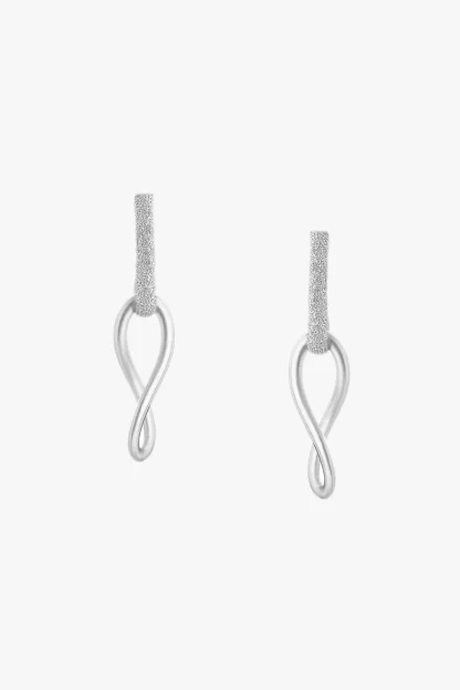 Tutti & Co Echo Earrings Silver