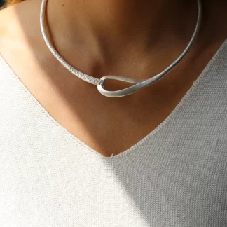 Tutti & Co Echo Necklace Silver