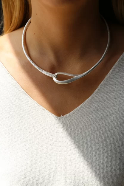 Tutti & Co Echo Necklace Silver