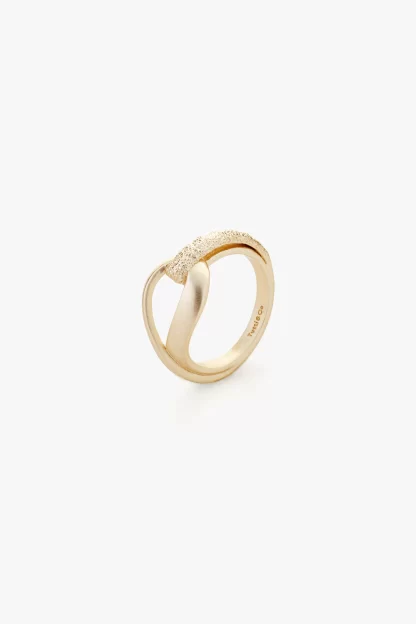 Tutti & Co Echo Ring Gold