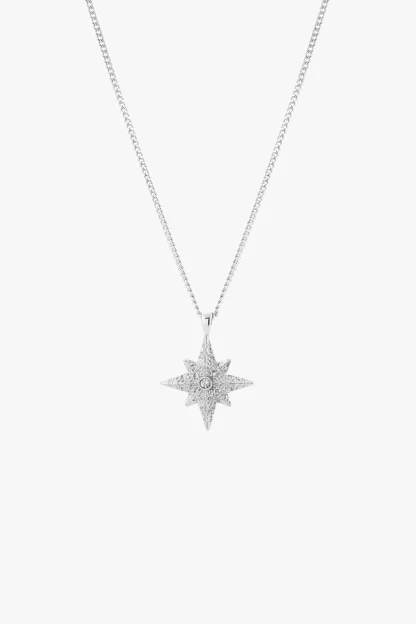 Tutti & Co Faith Necklace Silver - Image 2