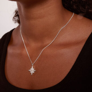 Tutti & Co Faith Necklace Silver