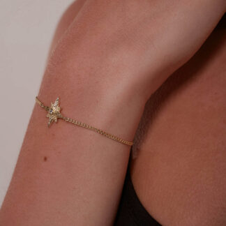 Tutti & Co Faith Bracelet Gold