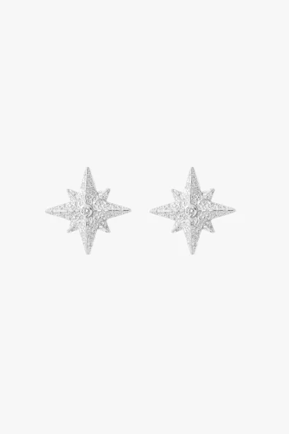 Tutti & Co Faith Earrings Silver - Image 2
