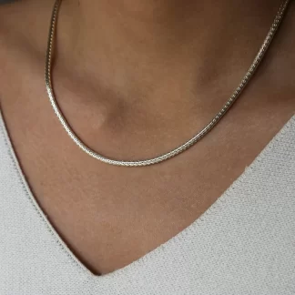 Tutti & Co Flow Necklace Gold