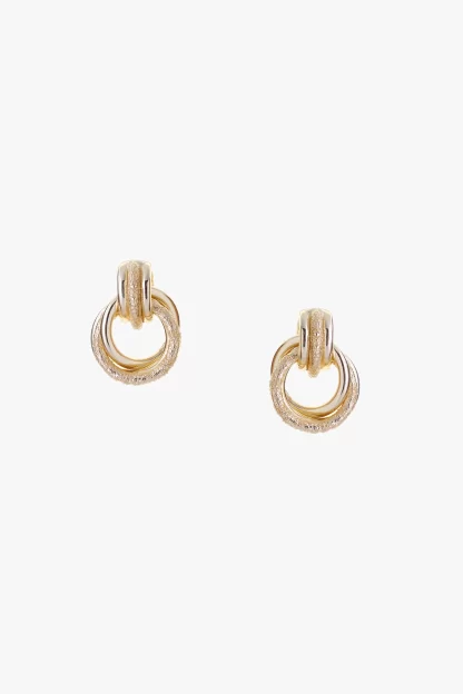Tutti & Co Fuse Earrings Gold