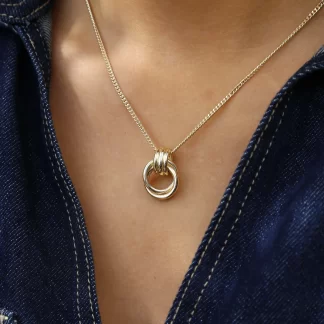 Tutti & Co Fuse Necklace Gold