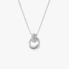 Tutti & Co Fuse Necklace Silver - Image 3
