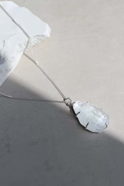 Tutti & Co Quartz Necklace Silver - Image 2