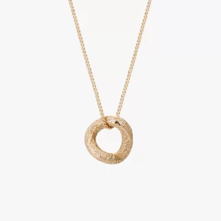 Tutti & Co Shadow Necklace Gold