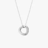 Tutti & Co Shadow Necklace Silver - Image 2