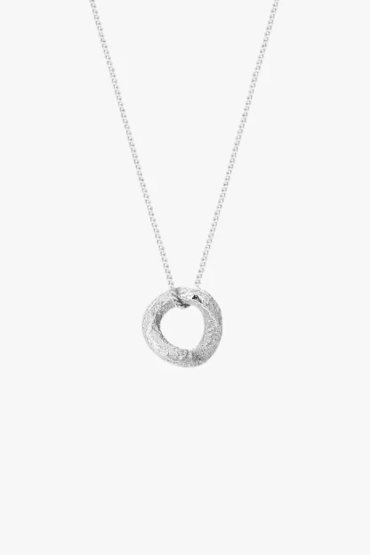 Tutti & Co Shadow Necklace Silver - Image 2