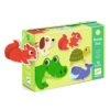 Djeco Puzzle Duo Animals Green