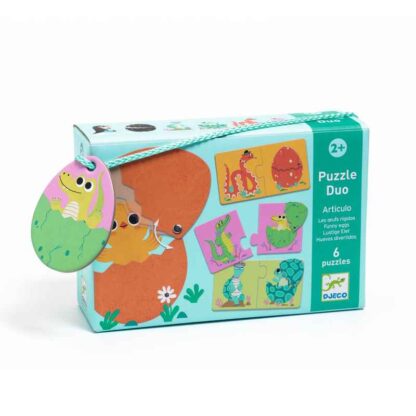 Djeco Puzzle Duo Funny Eggs