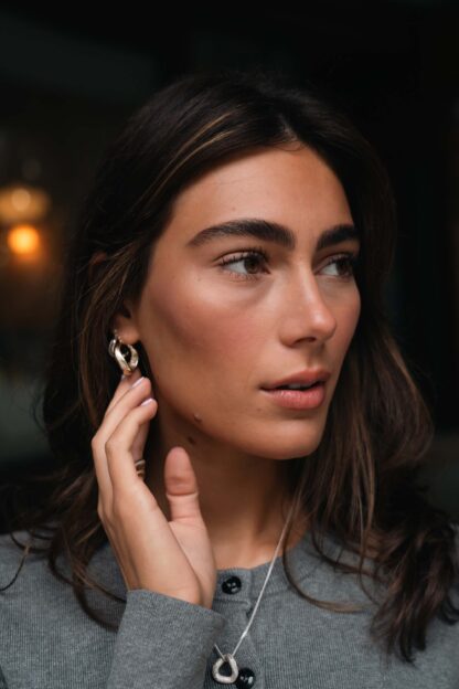 Tutti & Co Bay Earrings Gold - Image 3