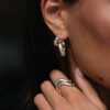 Tutti & Co Bay Earrings Gold - Image 4