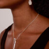 Tutti & Co Cavern Necklace Silver - Image 2