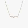 Tutti & Co Oyster Necklace Gold - Image 2