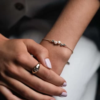 Tutti & Co Oyster Bracelet Gold