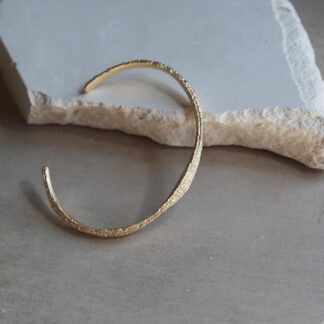 Tutti & Co Ravine Bangle Gold