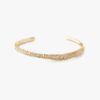 Tutti & Co Ravine Bangle Gold - Image 2