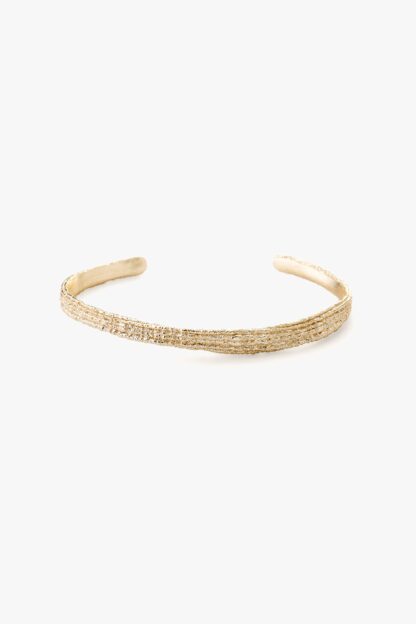 Tutti & Co Ravine Bangle Gold - Image 2