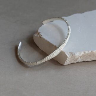 Tutti & Co Ravine Bangle Silver