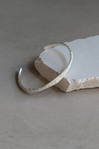 Tutti & Co Ravine Bangle Silver