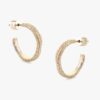 Tutti & Co Ravine Earrings Gold - Image 2