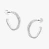 Tutti & Co Ravine Earrings Silver - Image 2